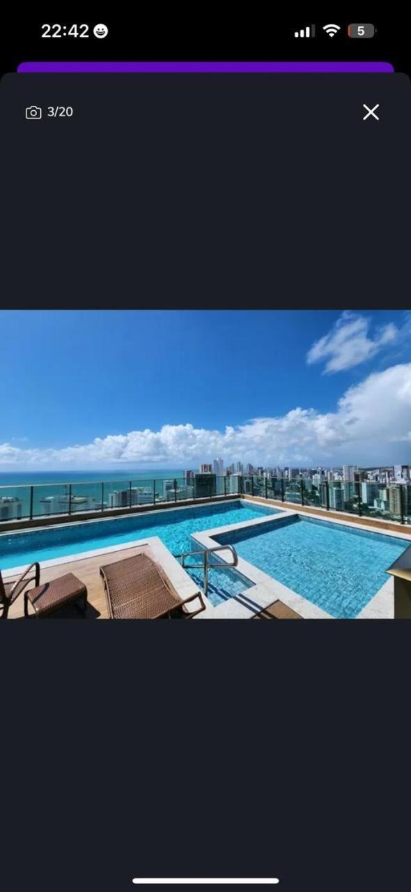 Beach Class Boa Viagem - 100 Metros Da Praia Recife Kültér fotó